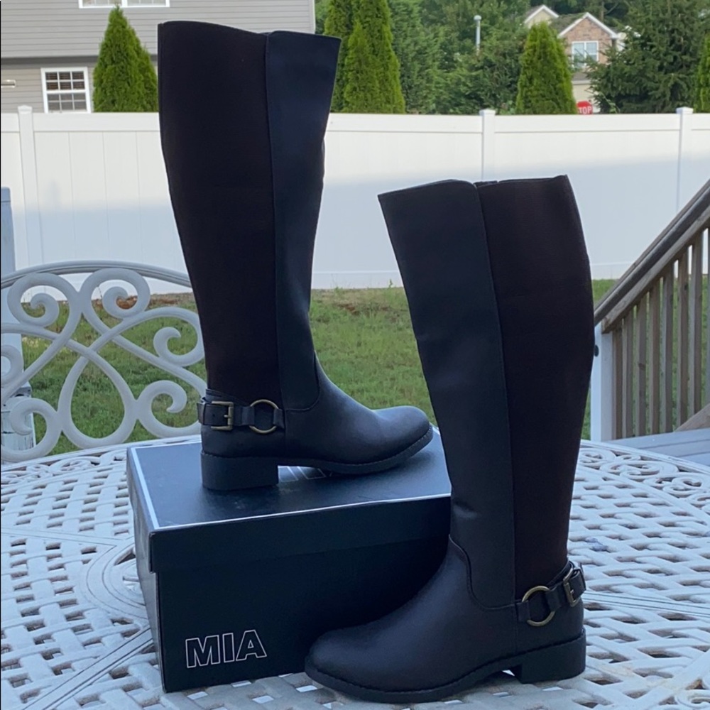 Knee-high boots